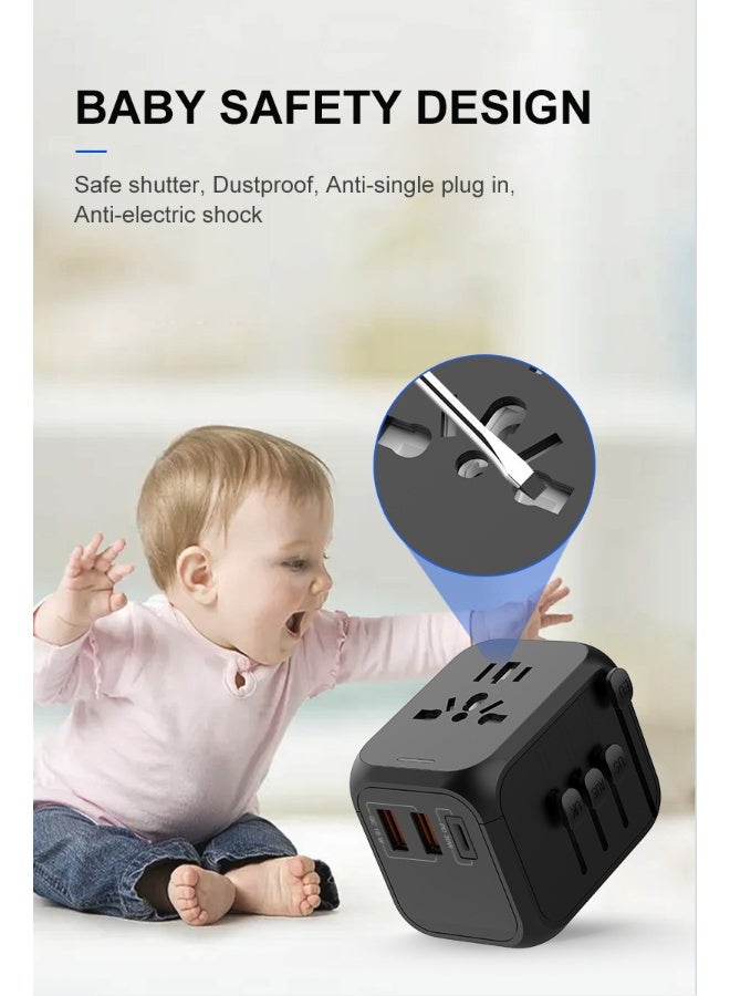 Multi-Functional Travel Charger - PD 30W Fast Charging Plug Adapter - Image 5